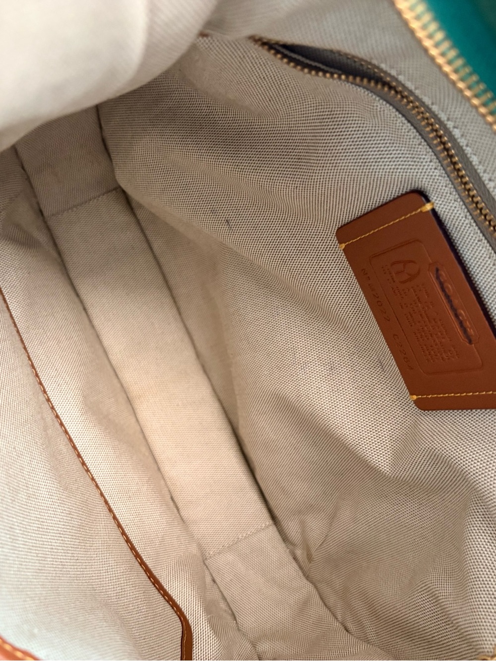Coach Ergo Bag Green - Picture 16 of 16